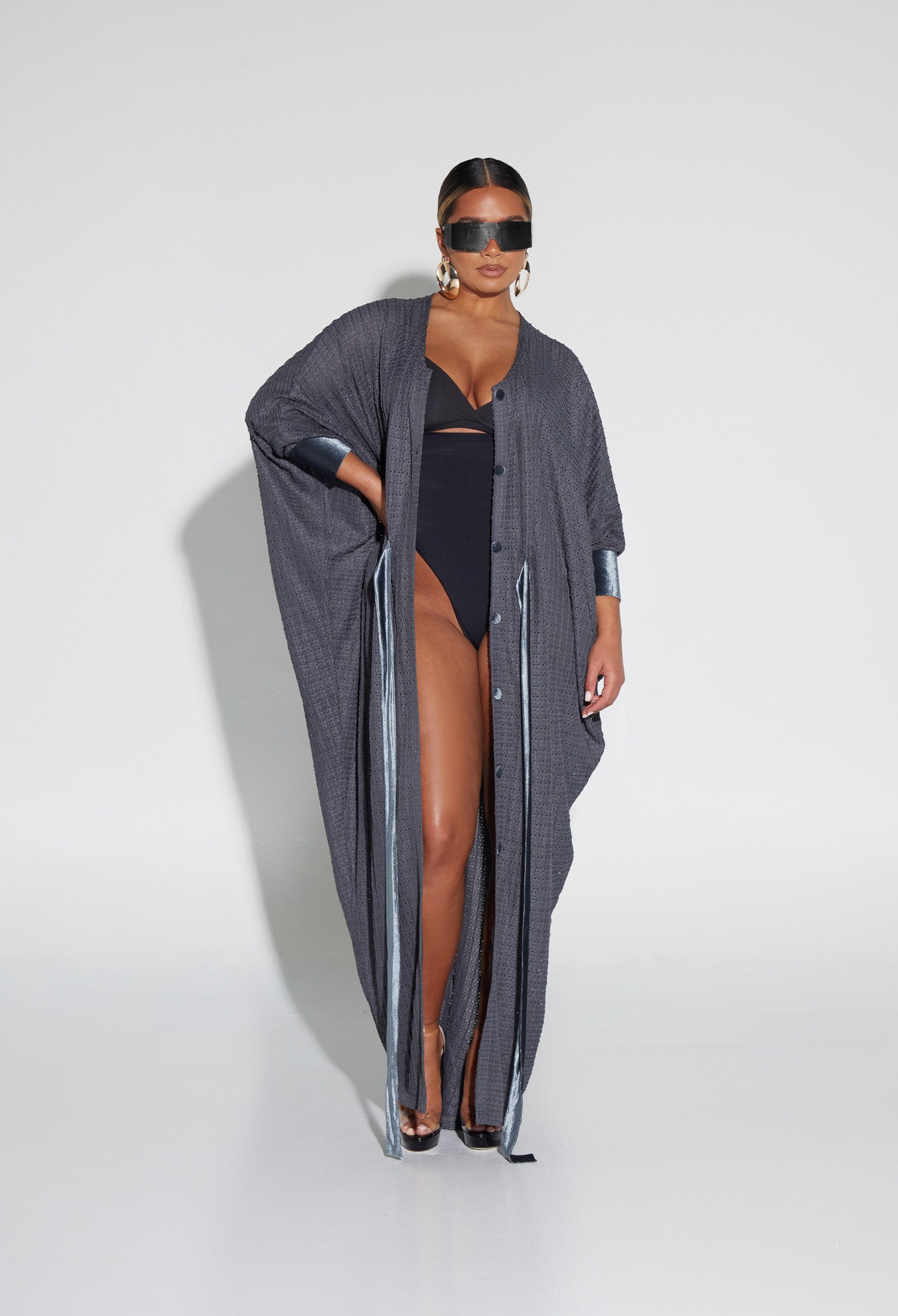 Draped Knit Tunic - Croc Skin – BBXBRAND