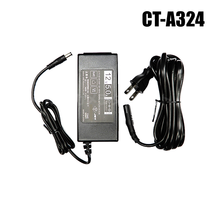 CT-A324】スイッチング安定化電源アダプター（DC12V5A） 内径2.1mm 外
