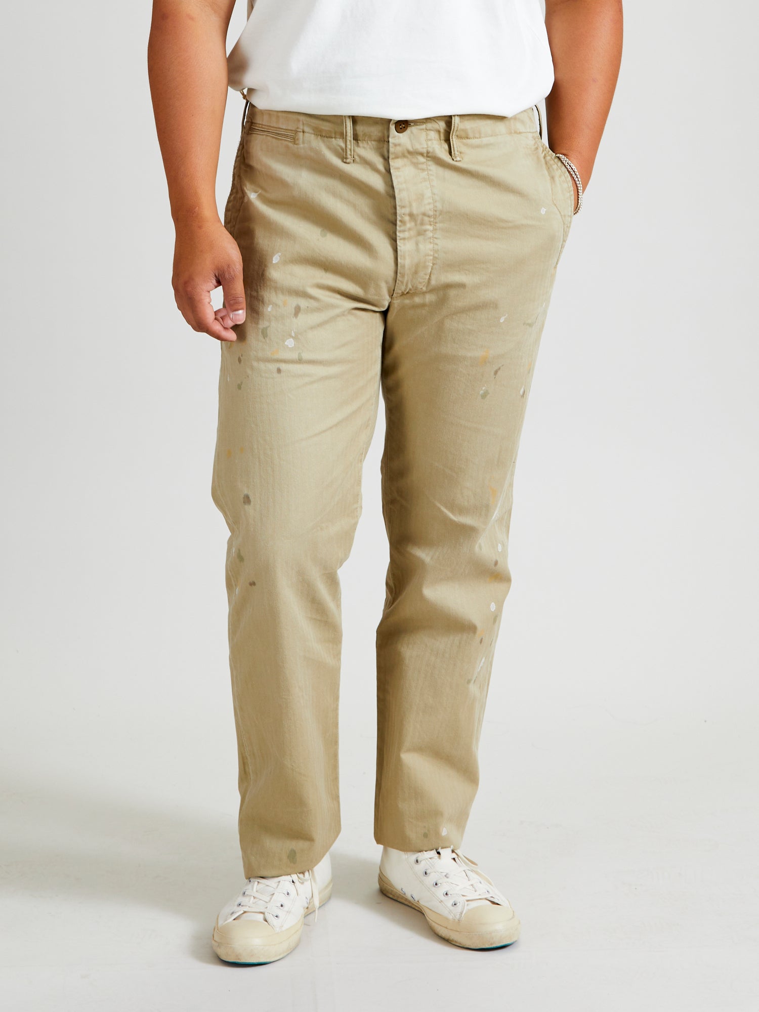 Officer Chino Pants in Vintage Khaki – Blue Owl Workshop