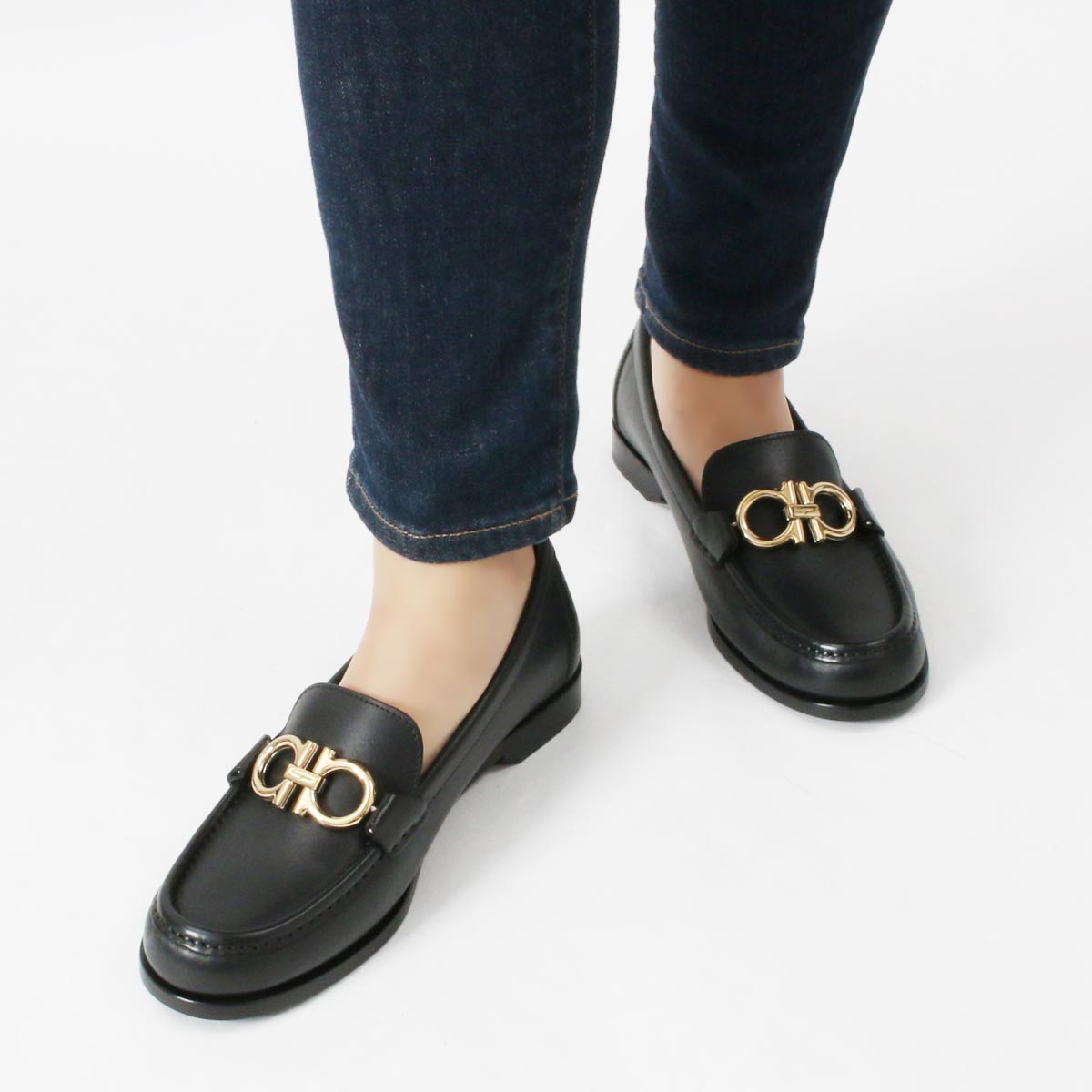 フェラガモ ローファー/モカシン/革靴 シューズ レディース ロロ