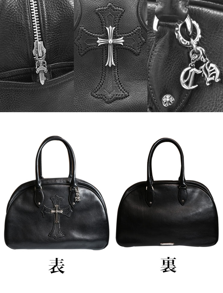 クロムハーツジムバッグセメタリークロスパッチ#3ミディアムwithラージ