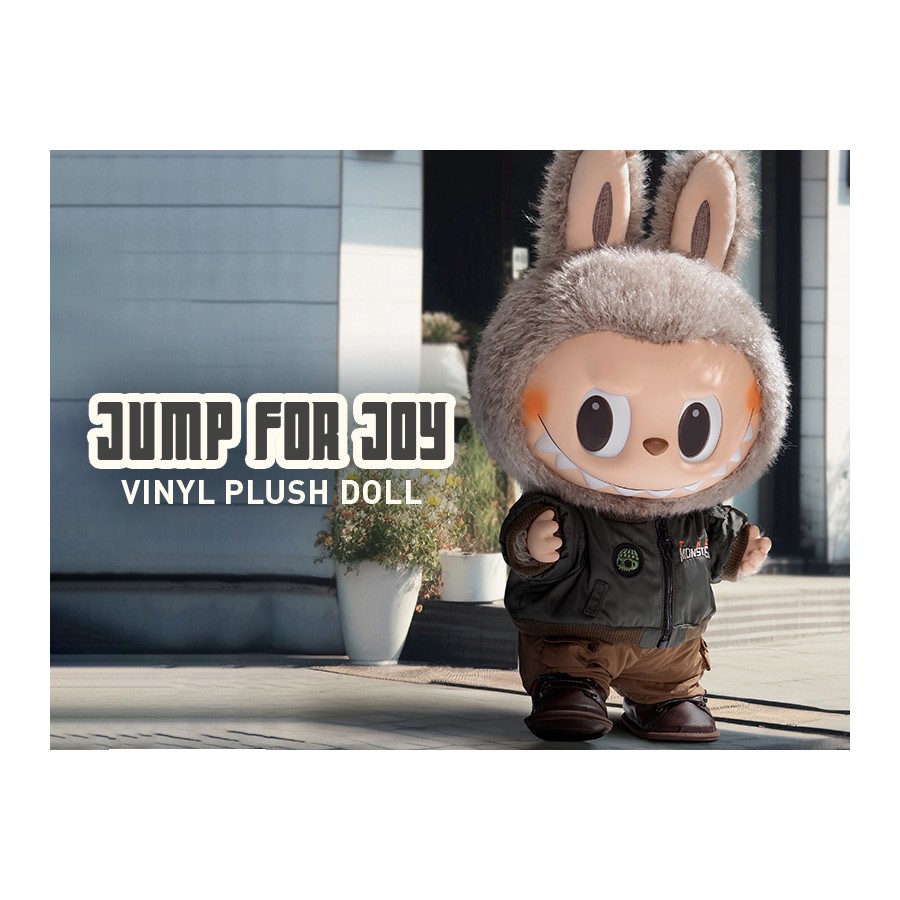 POP MART The Monsters Jump for Joy - Vinyl Plush Doll