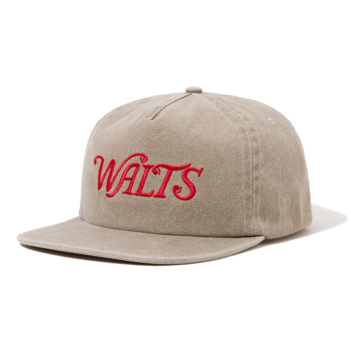 WALT'S BAR WALTS LOGO WASHED SNAPBACK CAP