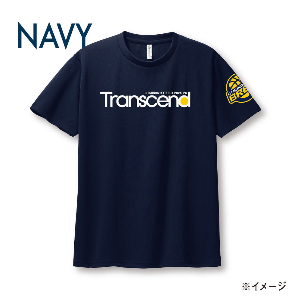 2025-26 スローガンTシャツ「Transcend」｜宇都宮ブレックス｜B.LEAGUE