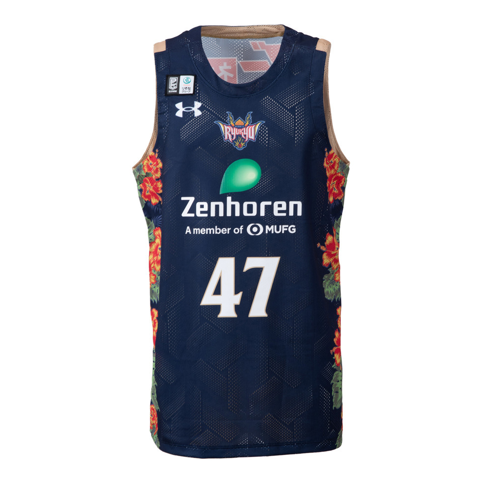 25-26オーセンティックユニフォーム[ネイビー]｜琉球ゴールデン