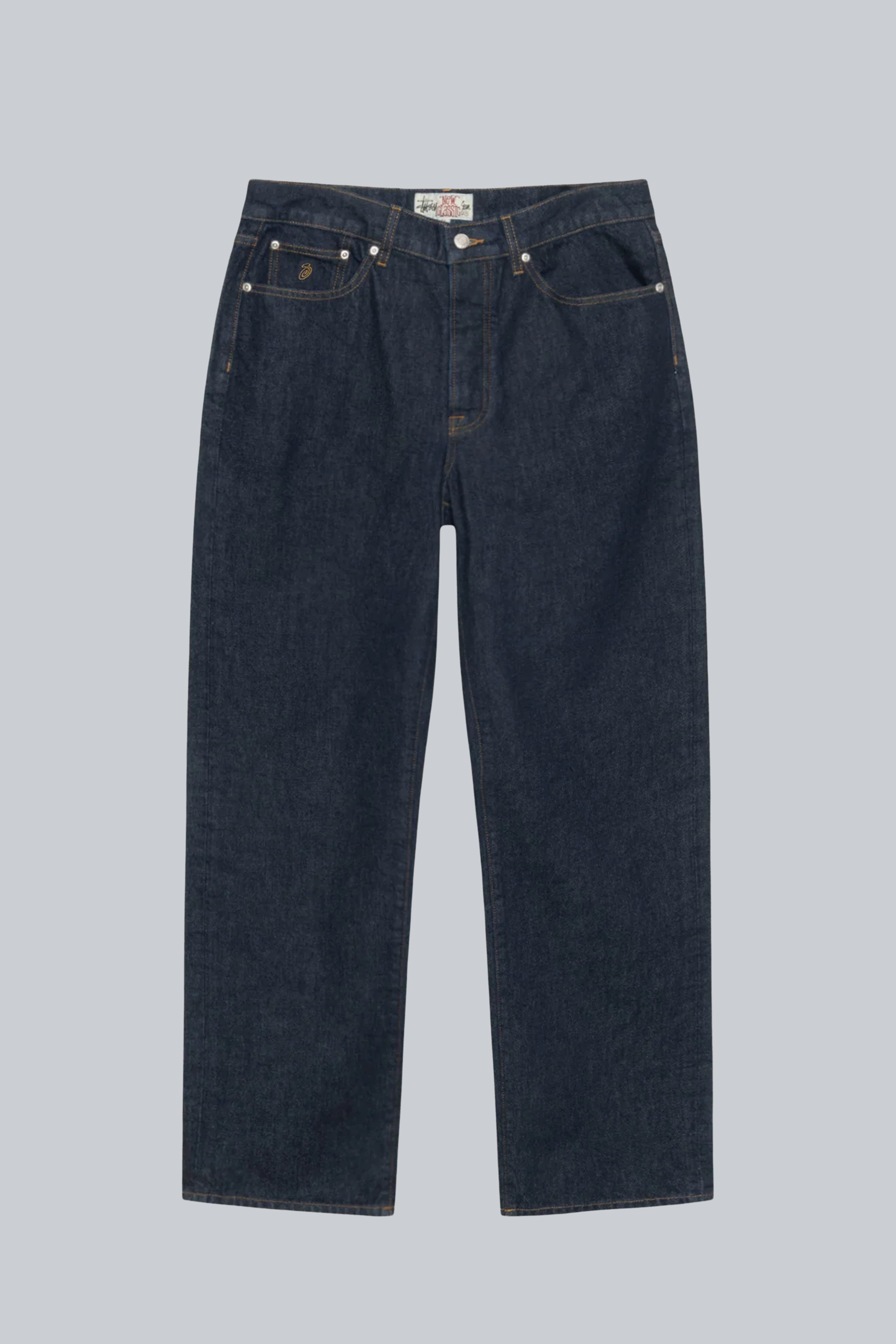 STUSSY NEW CLASSIC JEANS DENIM RINSED INDIGO – BLENDS