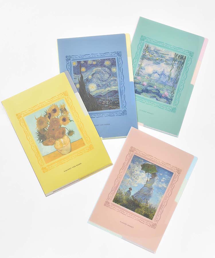 DAILY MUSEUM A5ポケットクリアファイル ファイル 文房具