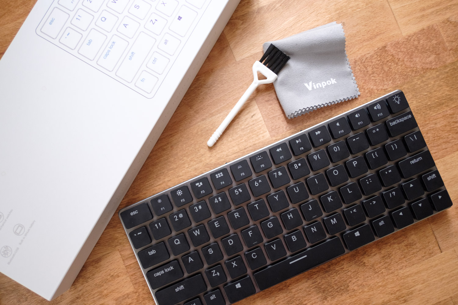 薄型メカニカルキーボードTaptekが届きました。数日使ってみた感想