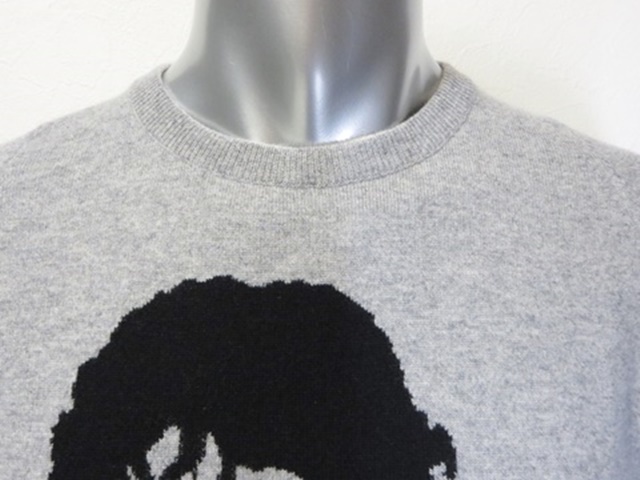 lucien pellat-finet ルシアンペラフィネ カシミヤセーター グレー