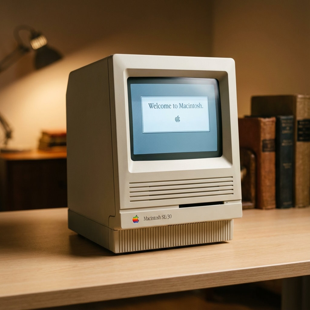 Macintosh SE/30 - A Compact Powerhouse in Late-1980s Computing