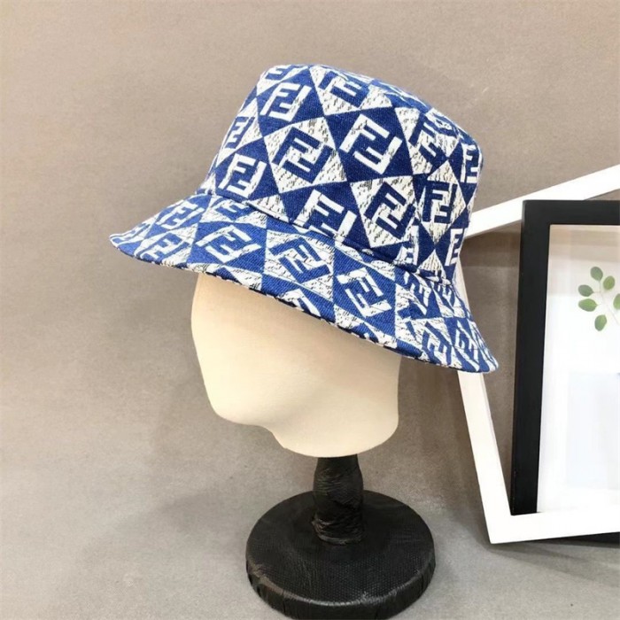 フェンディブランドバケツハットFENDI ファッション定番ロゴ漁師の帽子