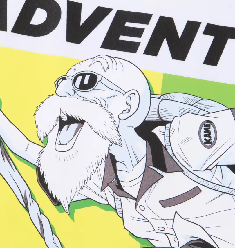 大きいサイズ 天竺亀仙人半袖Tシャツ | DRAGON BALL (ドラゴンボール