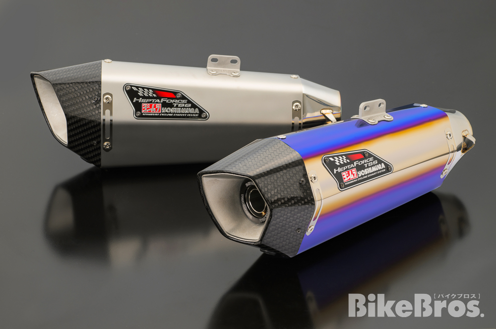 Yoshimura HEPTA FORCE TSS CYCLONE スーパースポーツモデルに異形7