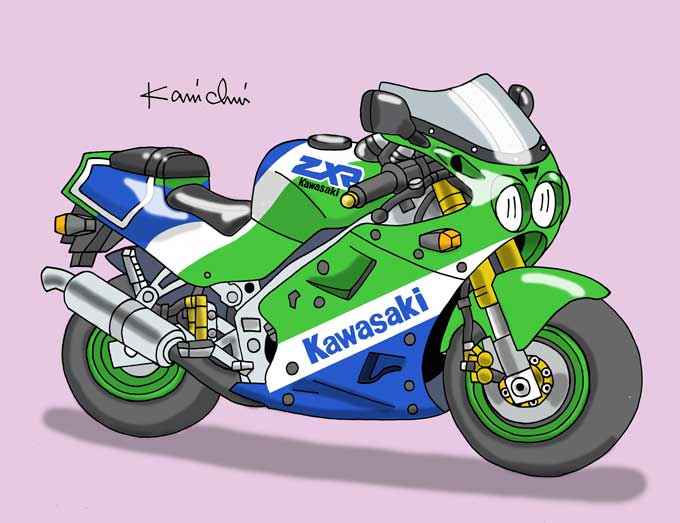 レトロバイク・グラフティ第159回 KAWASAKI ZXR250 1989年 レトロ