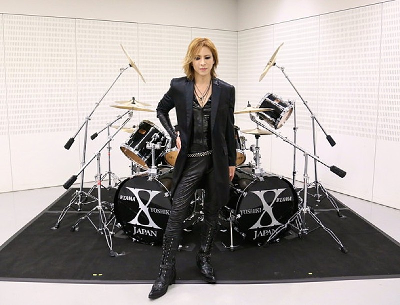 YOSHIKI 震災復興“継続的支援”チャリティーオークションで本人愛用