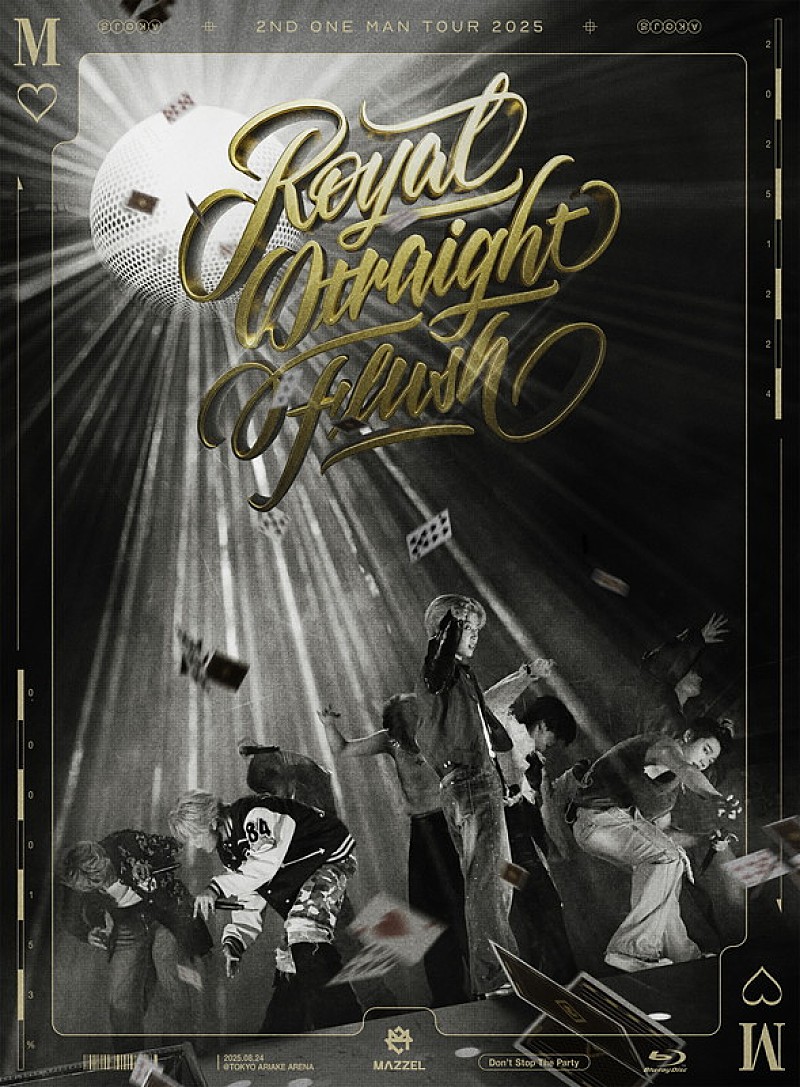 MAZZEL、ツアー【Royal Straight Flush】映像作品化 新曲「Only You