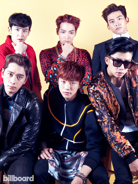 2PM: Billboard Studio Photo Shoot