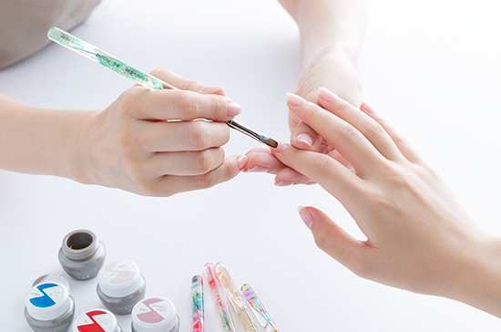 ネイルアート筆 6本セット バイオスカルプチュア ネイルアート筆 6本