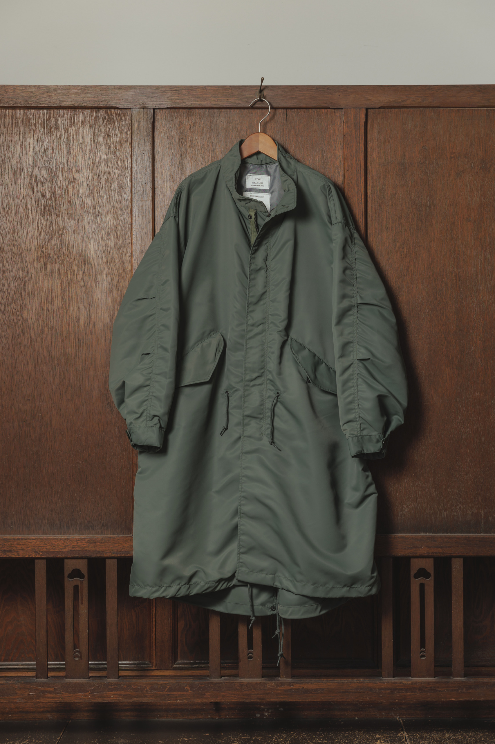 HYKE for BIOTOP 25SS | TYPE M-65 FIELD COAT EX | TOPICS | BIOTOP