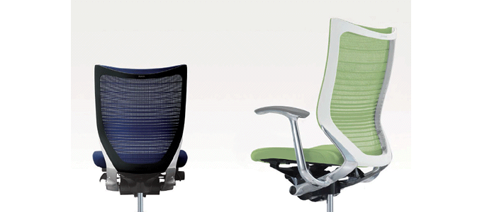 オカムラ バロン グラデーションサポートメッシュ エクストラ