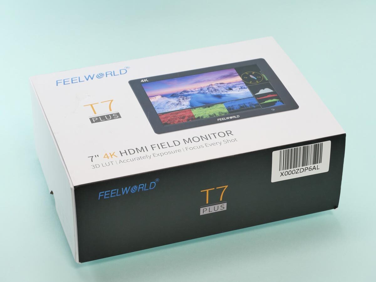 レビュー] FEELWORLD T7 Plus カメラ用撮影モニター 7インチ 外観編