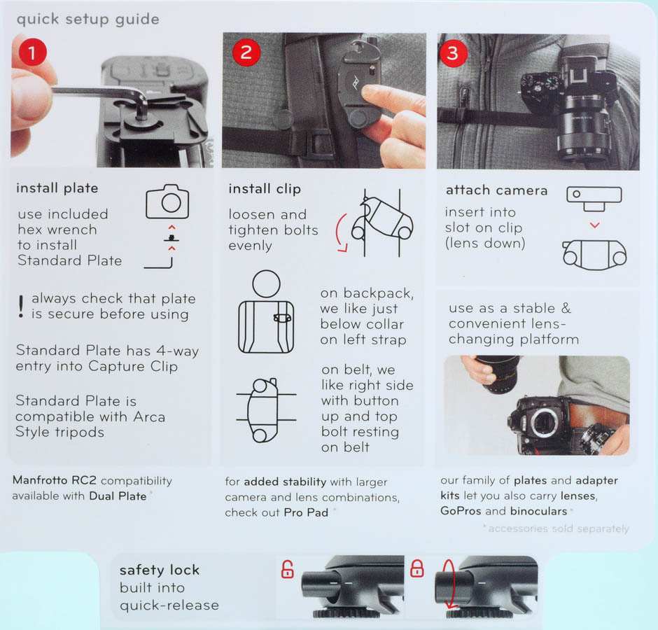 計測レビュー] PeakDesign ピークデザイン キャプチャー CP-BK-3