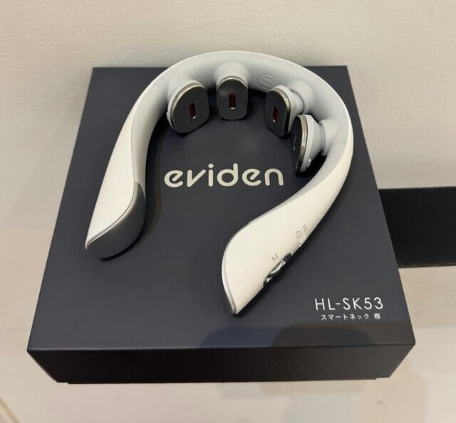 新アイテム入荷】首・肩のコリに！「eviden HL-SK53 スマートネック極