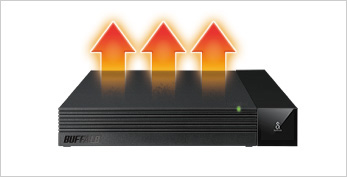 HD-SQS8U3-A : 外付けHDD | バッファロー