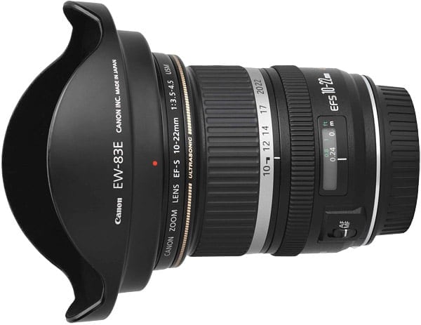 Canon EF-S 10-22mm Wide Angle lens | Bragpacker