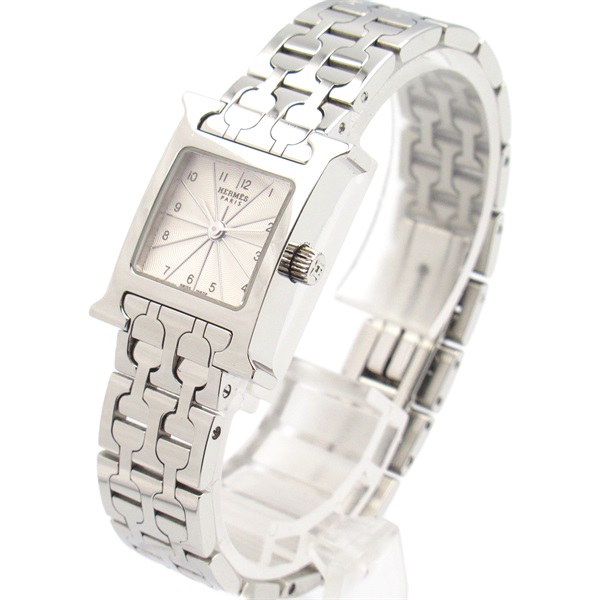 エルメス(HERMES)エルメス Hウォッチ ミニ 腕時計 時計 レディース H1