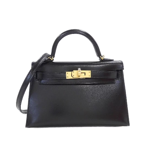 エルメス ミニケリー 買取実績紹介｜ブラック 黒 ボックスカーフ｜定価