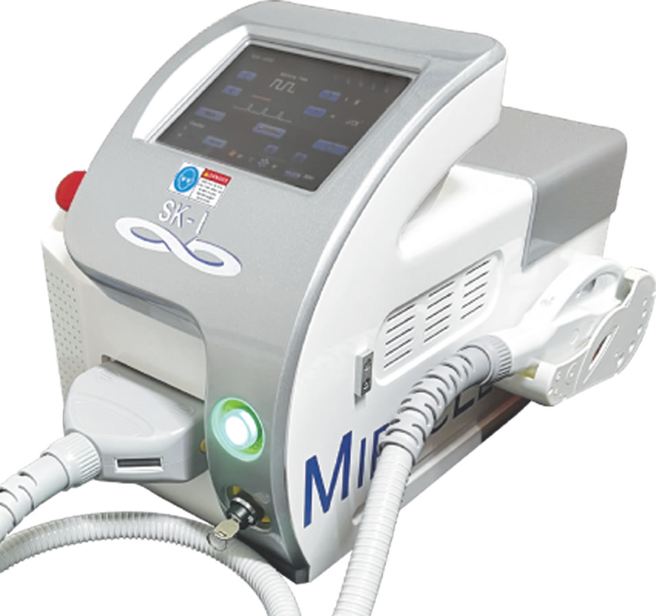 美容機器 お得セット割引！ミラクル 脱毛機+ニードルレス インジェクター