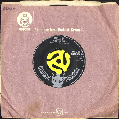 CURTIS MAYFIELD / MOVE ON UP (45's) - Breakwell Records