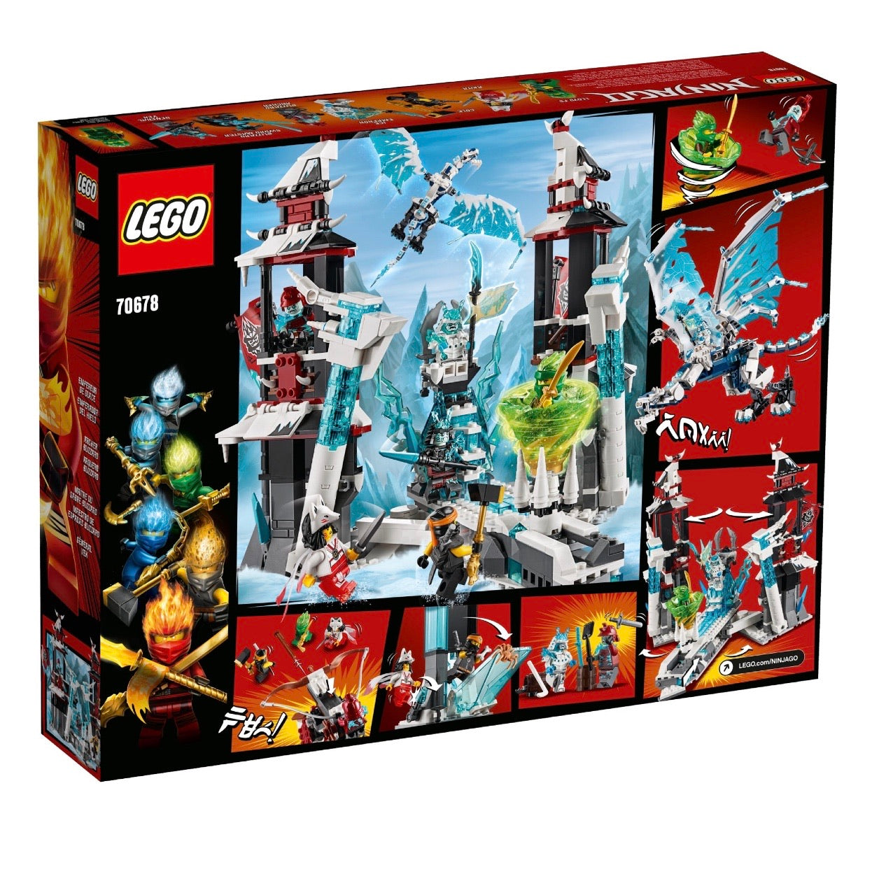 Retired Set 70678 Ninjago Castle of the Forsaken Emperor