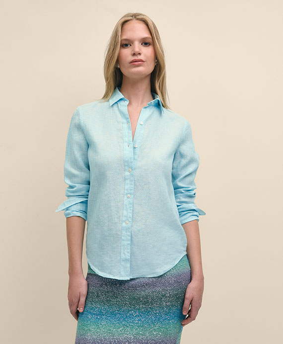 アイリッシュリネン シャツ Classic FIt | Brooks Brothers Japan