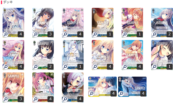 ヴァイス】『サーカス 20th Anniversary』を使ったデッキレシピ