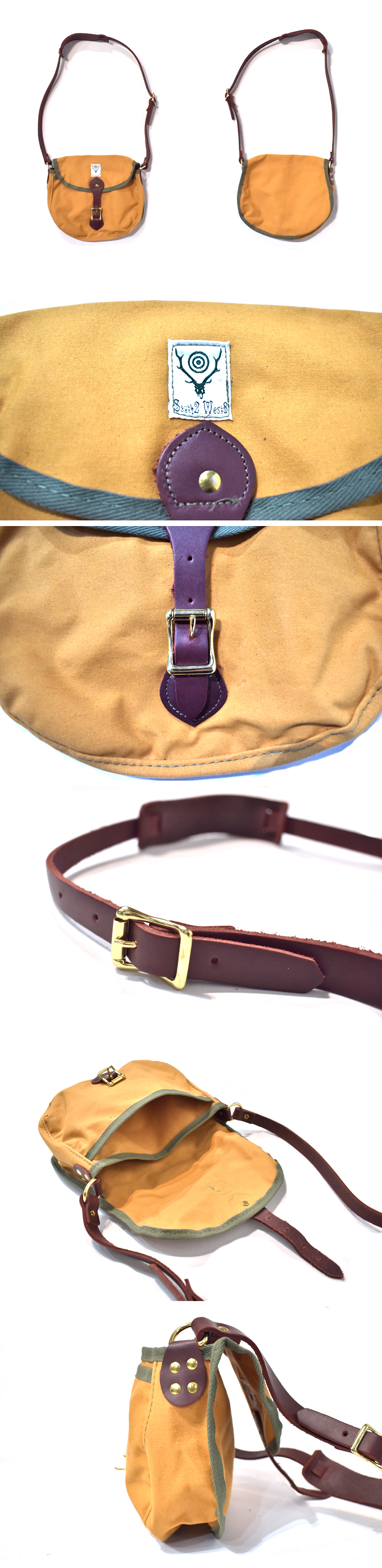 SUNFORGER BINOCULAR BAG - MEDIUM / SUN TAN | South2 West8