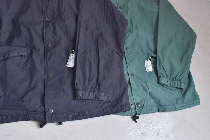 OVER DYED COACH JACKET / 2 color | BAMBOO SHOOTS（バンブーシュート
