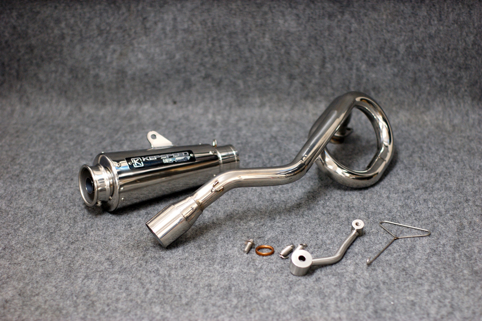 KEPSPEED製 モンキー用 ステンレスマフラー モンキーやダックス