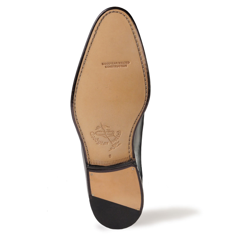 ビジネスシューズ | 98517 / BLACK CALF (LEATHER SOLE) - Jalan Sriwijaya