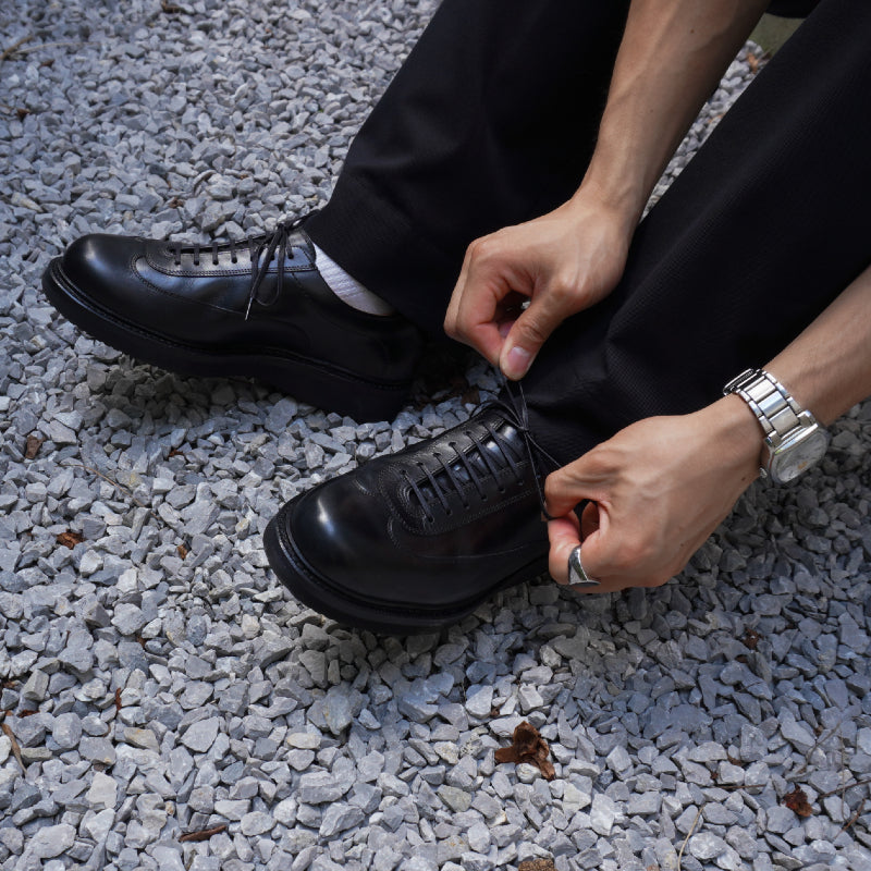 カジュアルシューズ | 210306 Intelligence / ALL BLACK CALF × BLACK