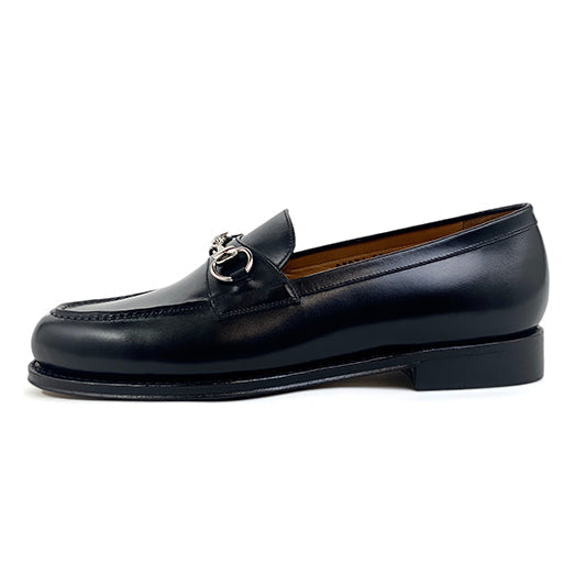 ローファー | 98976 / BLACK CALF (LEATHER SOLE) - Jalan Sriwijaya