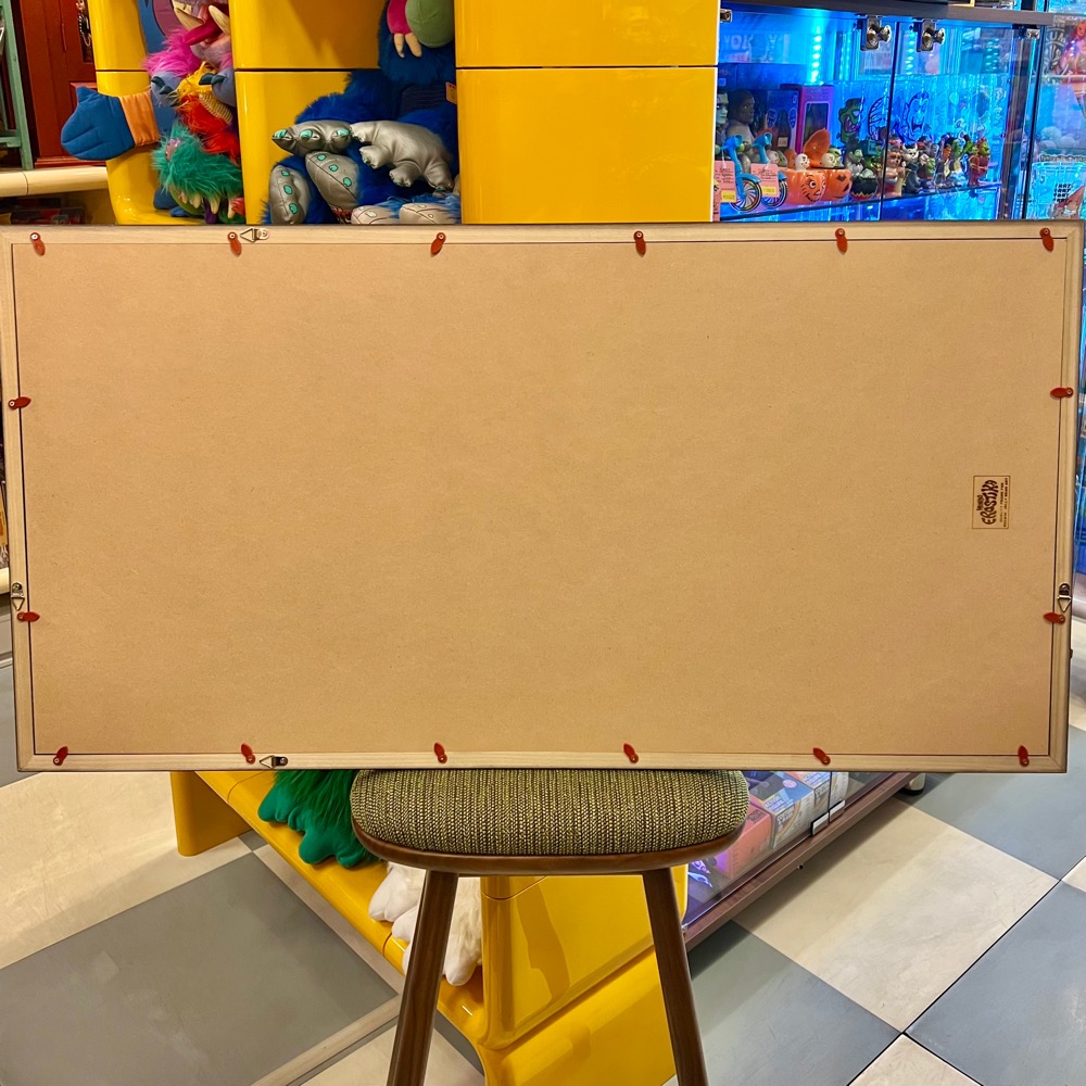 DEADLY KUNG-FU GIRL Silk Screen Print Poster & Frame シルク