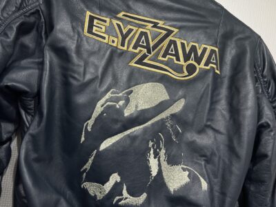 矢沢永吉 E.YAZAWA 革ジャン持ち込み 刺繍加工 | バイクチーム刺繍・革