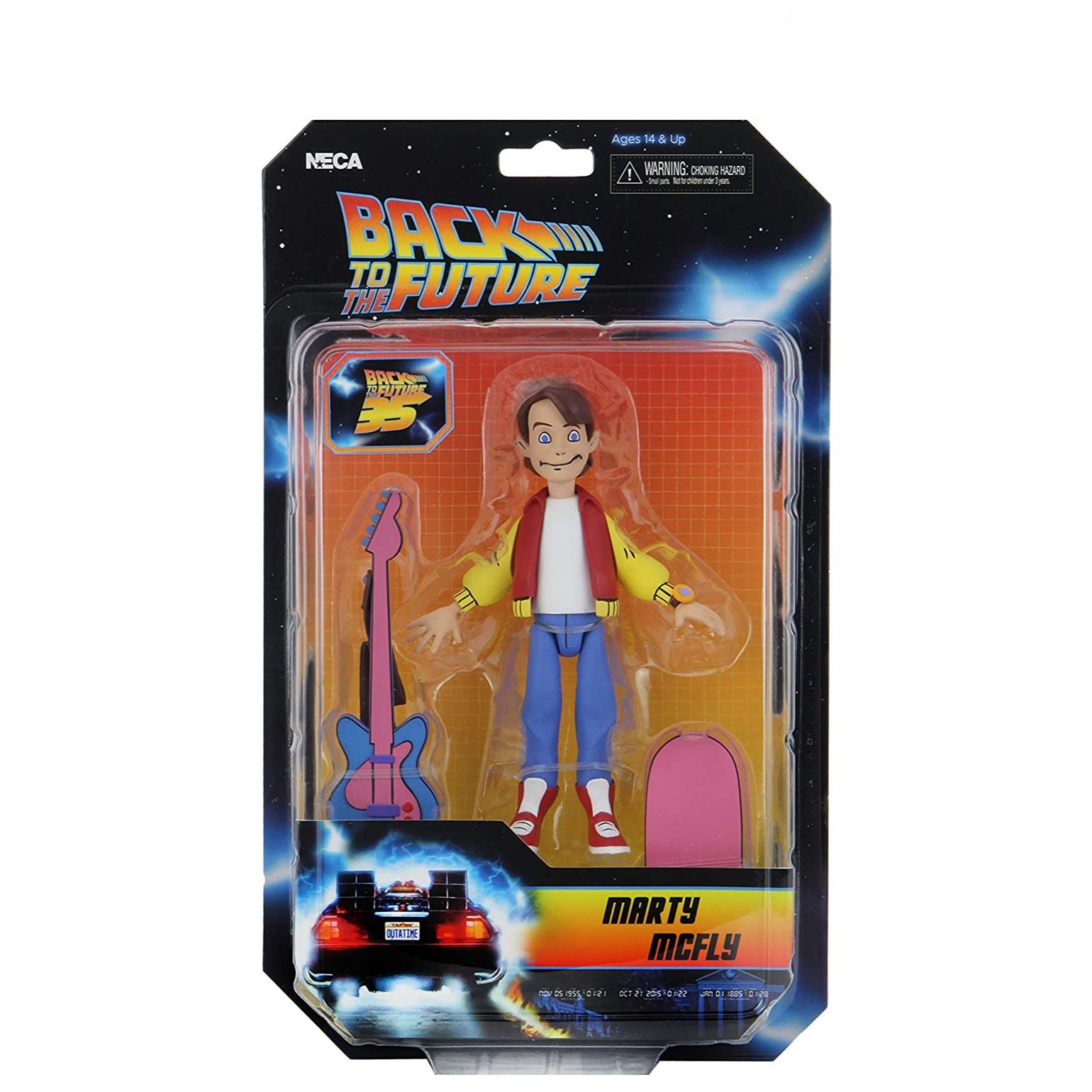 NECA Back to the Future Marty Mcfly Toony Classics 6 Inch Action