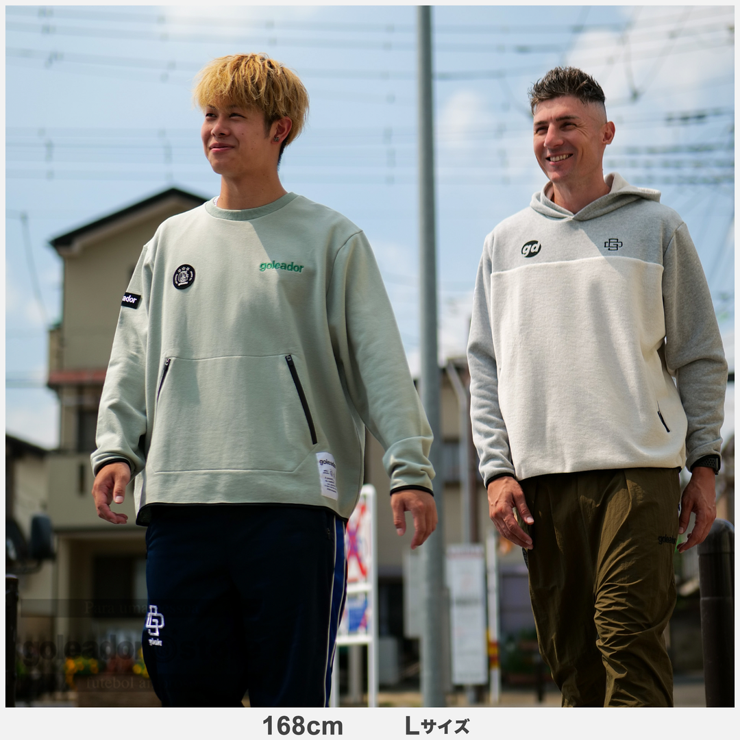 ゴレアドール公式】goleador 裏毛スウェット オーバーサイズトレーナー