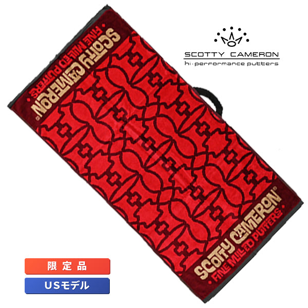 スコッティ キャメロン ラウンドタオル スコッティドッグ ウォール