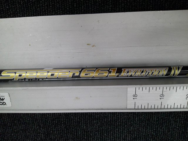Speeder 661 Evolution IV（S） 40インチ フジクラ シャフト クラブ