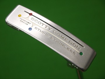 SCOTTY CAMERON 2002 STUDIO STAINLESS NEWPORT BEACH 買取入荷【足立