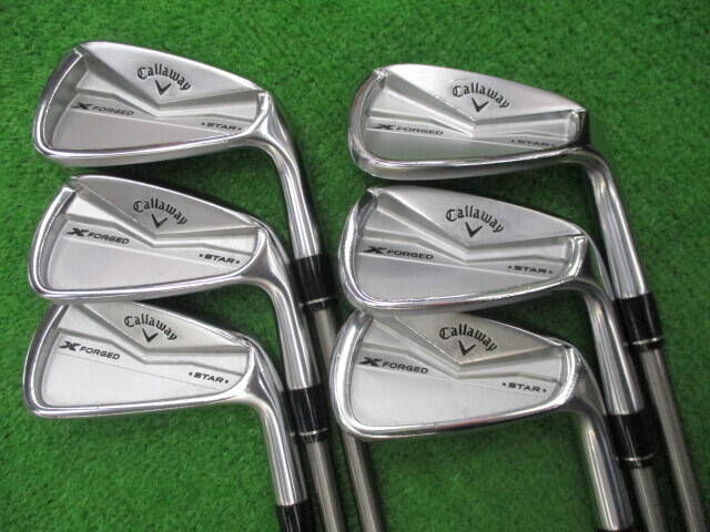 Callaway キャロウェイ 中古アイアンセット X FORGED STAR (2024) 6本